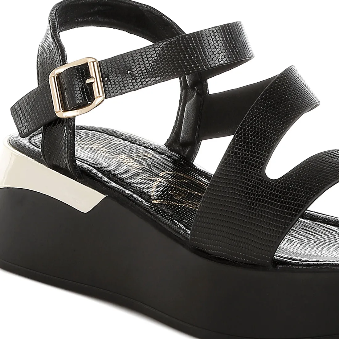 Chunky Flatform Sandals