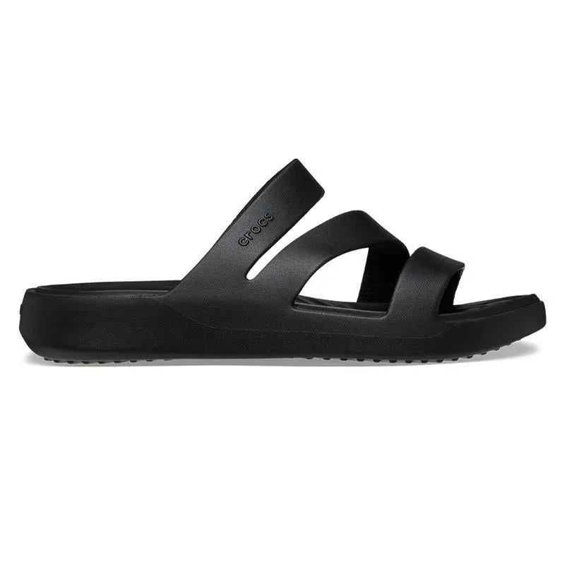 Crocs Getaway Platform Strap Sandal - Black