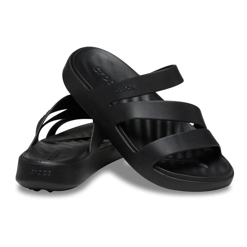 Crocs Getaway Platform Strap Sandal - Black