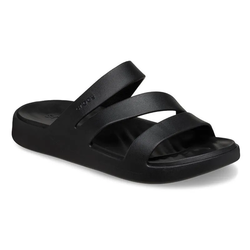 Crocs Getaway Platform Strap Sandal - Black