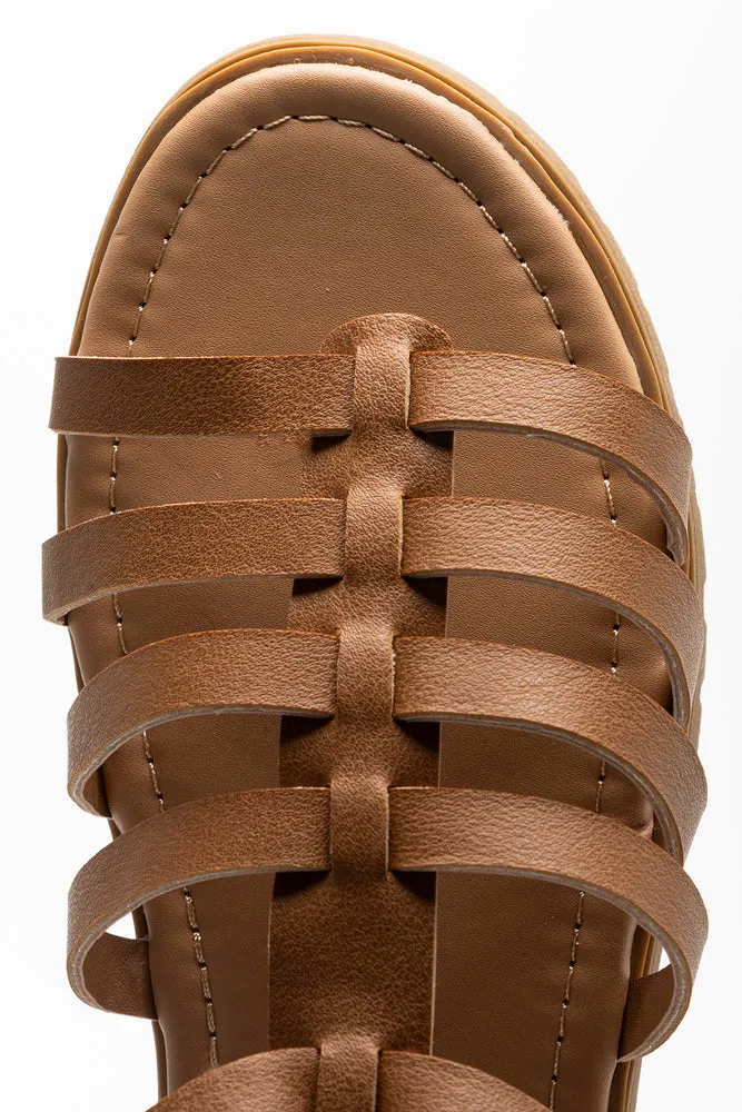 Gladiator Sandal Brown