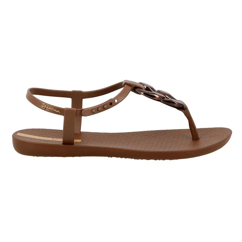 Ipanema Chain Thong Sandals - Bronze