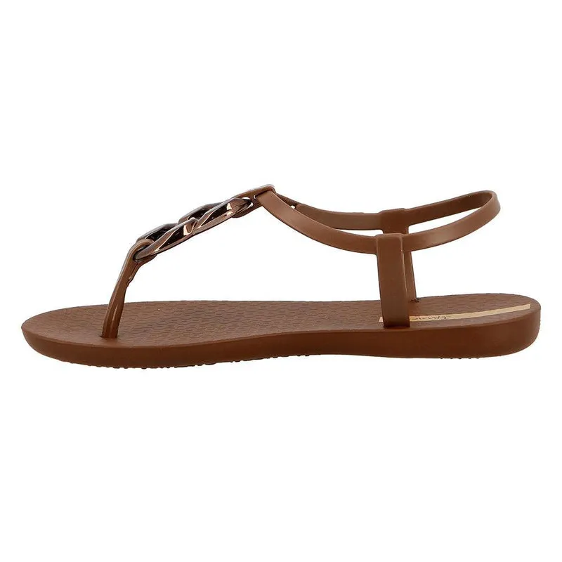 Ipanema Chain Thong Sandals - Bronze