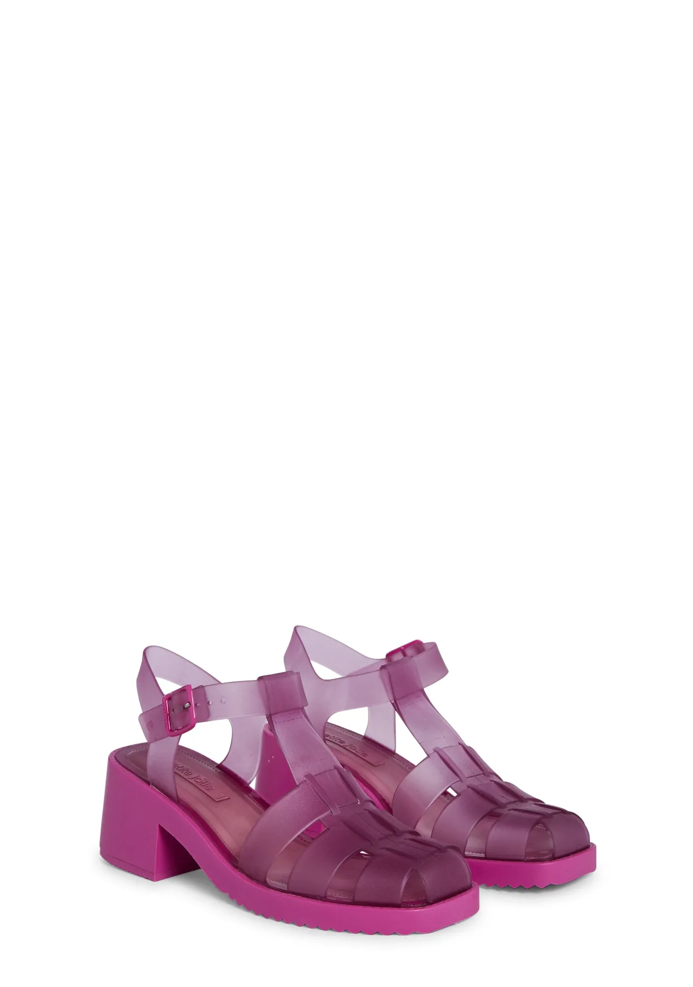 Jelly Gladiator Sandals - Pink