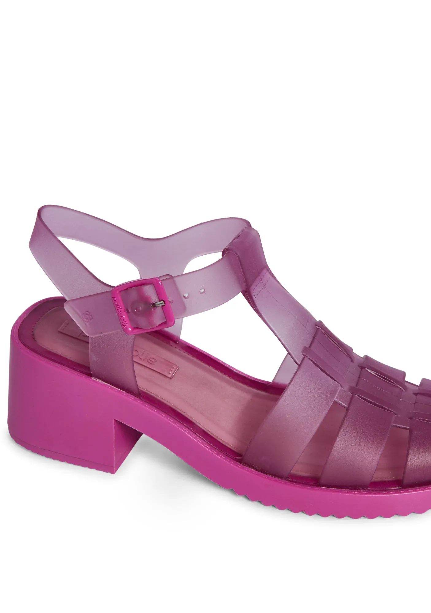 Jelly Gladiator Sandals - Pink