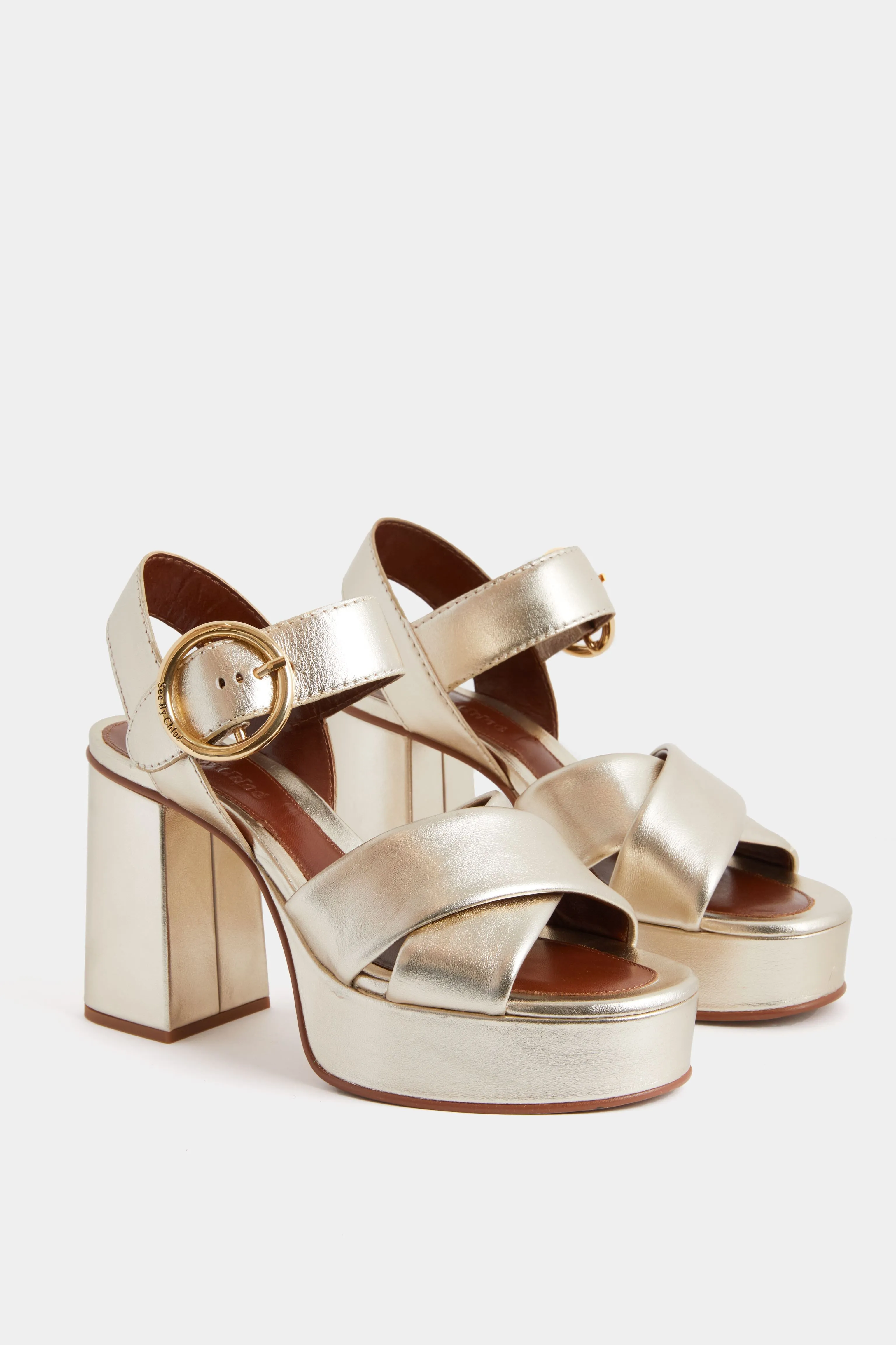 Light Gold Lyna Heels