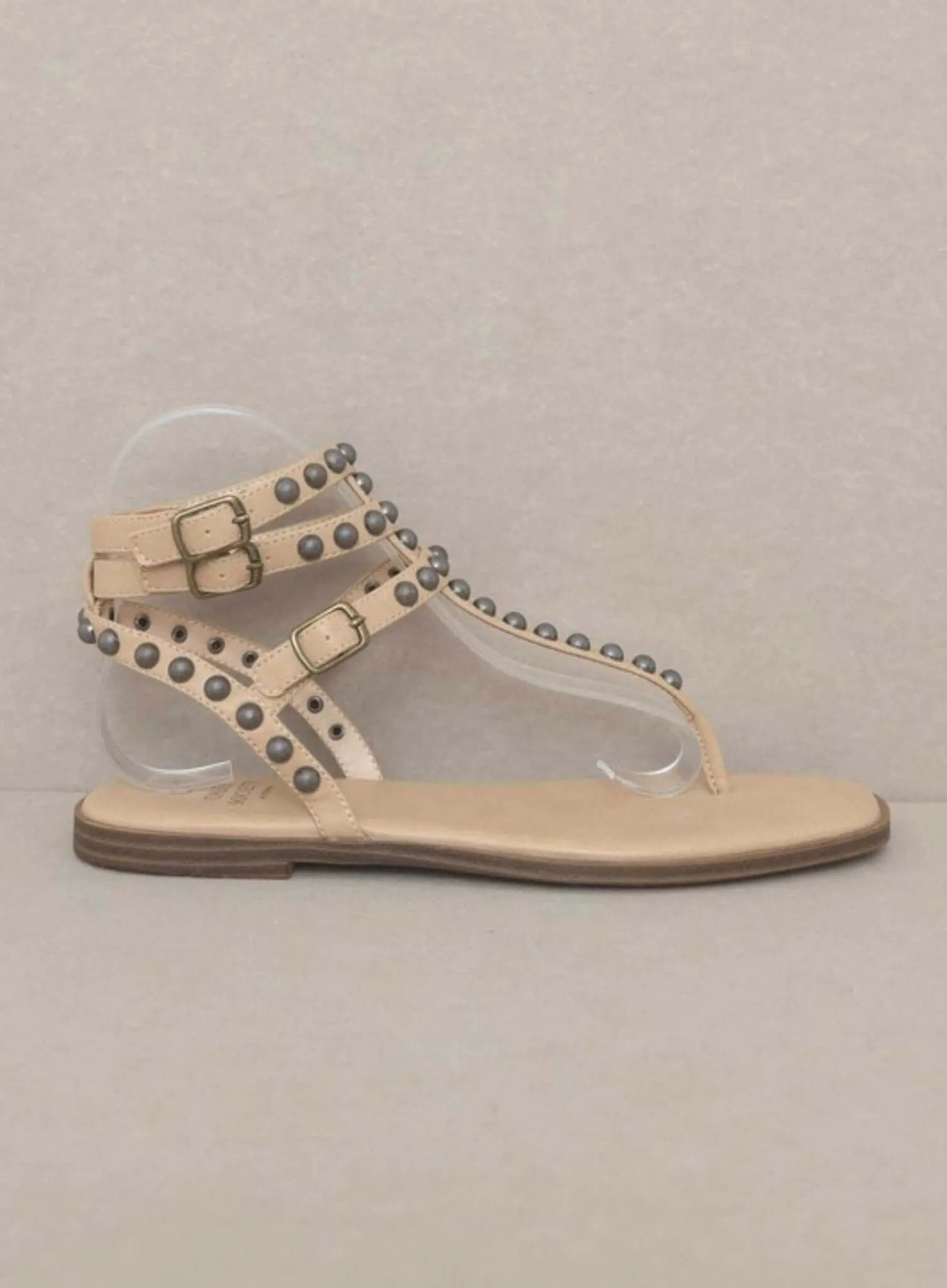 Oaklyn Studded Gladiator Sandals