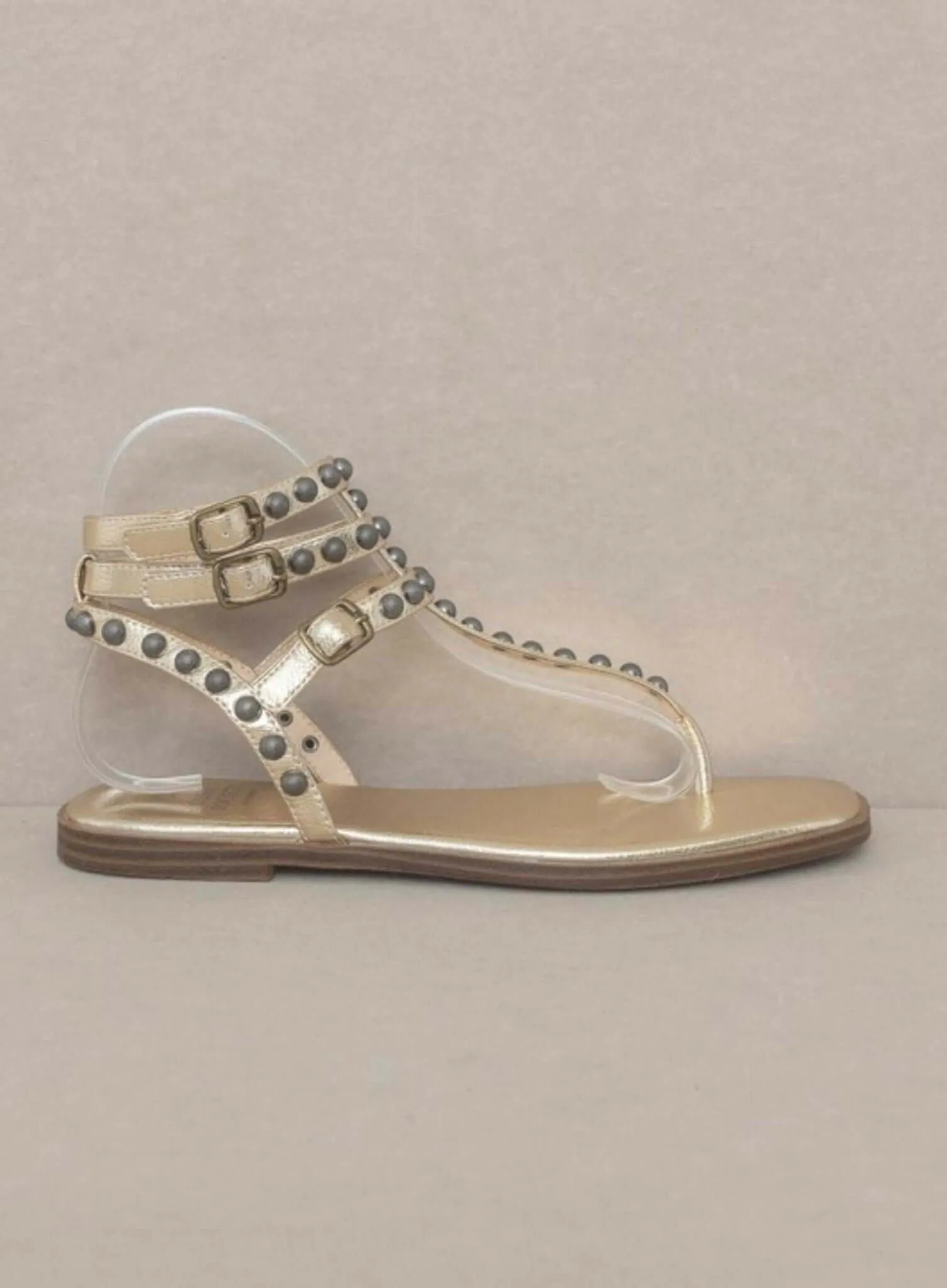 Oaklyn Studded Gladiator Sandals