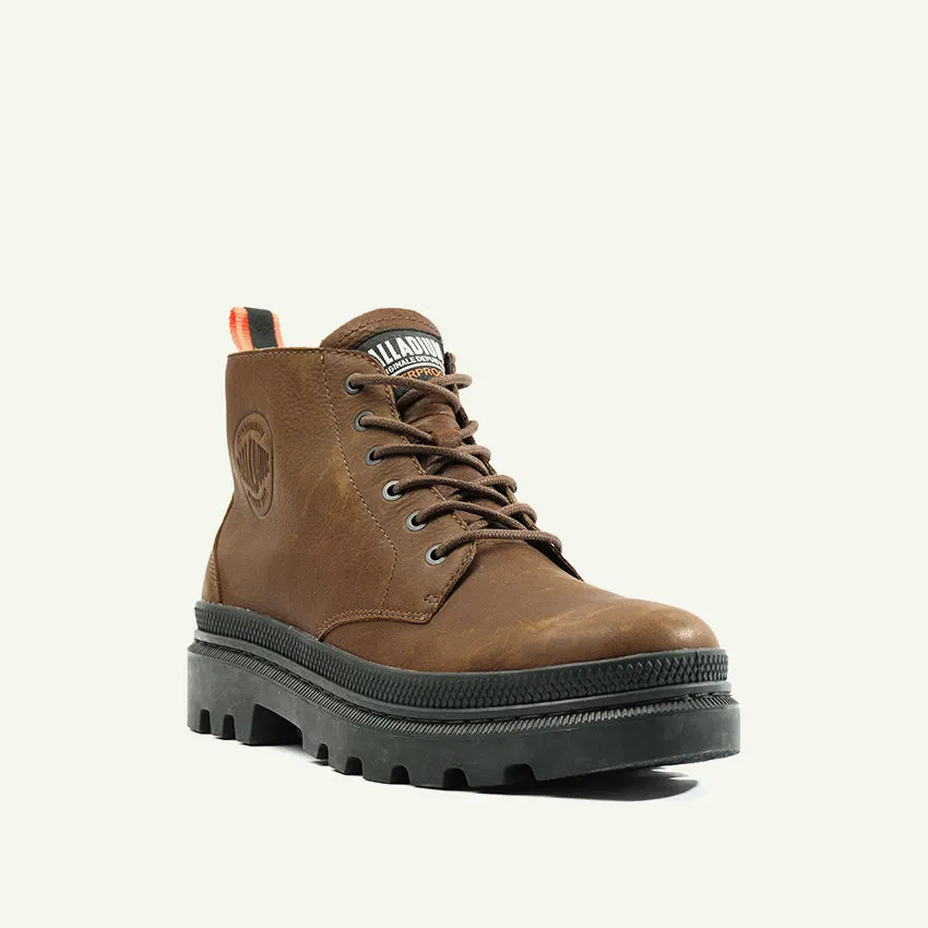 PALLATROOPER HI WP  MEN'S BOOTS -  BEESWAX BROWN