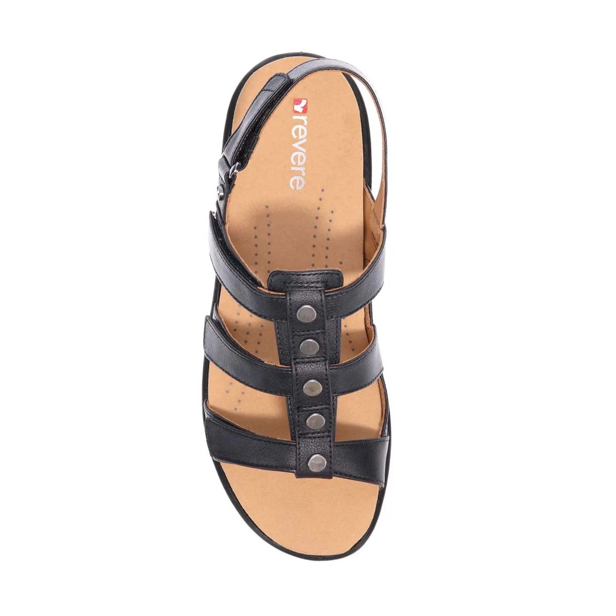 Revere Toledo Women Sandals In Black