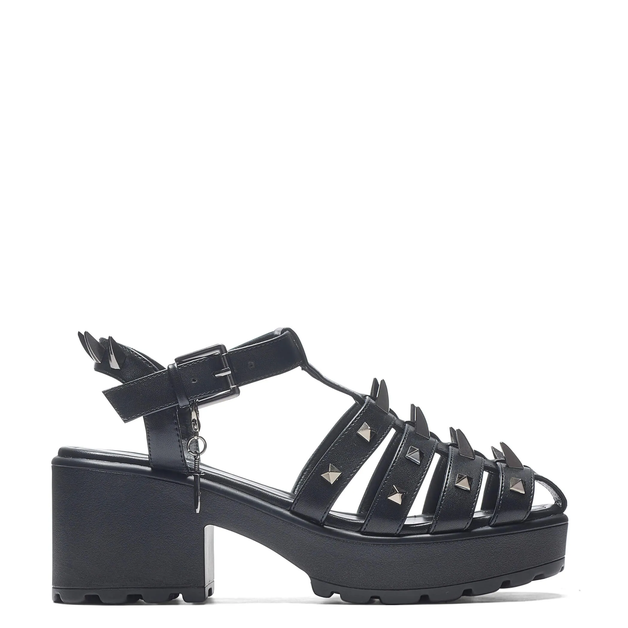 The Swordslayer Chunky Sandals - Black