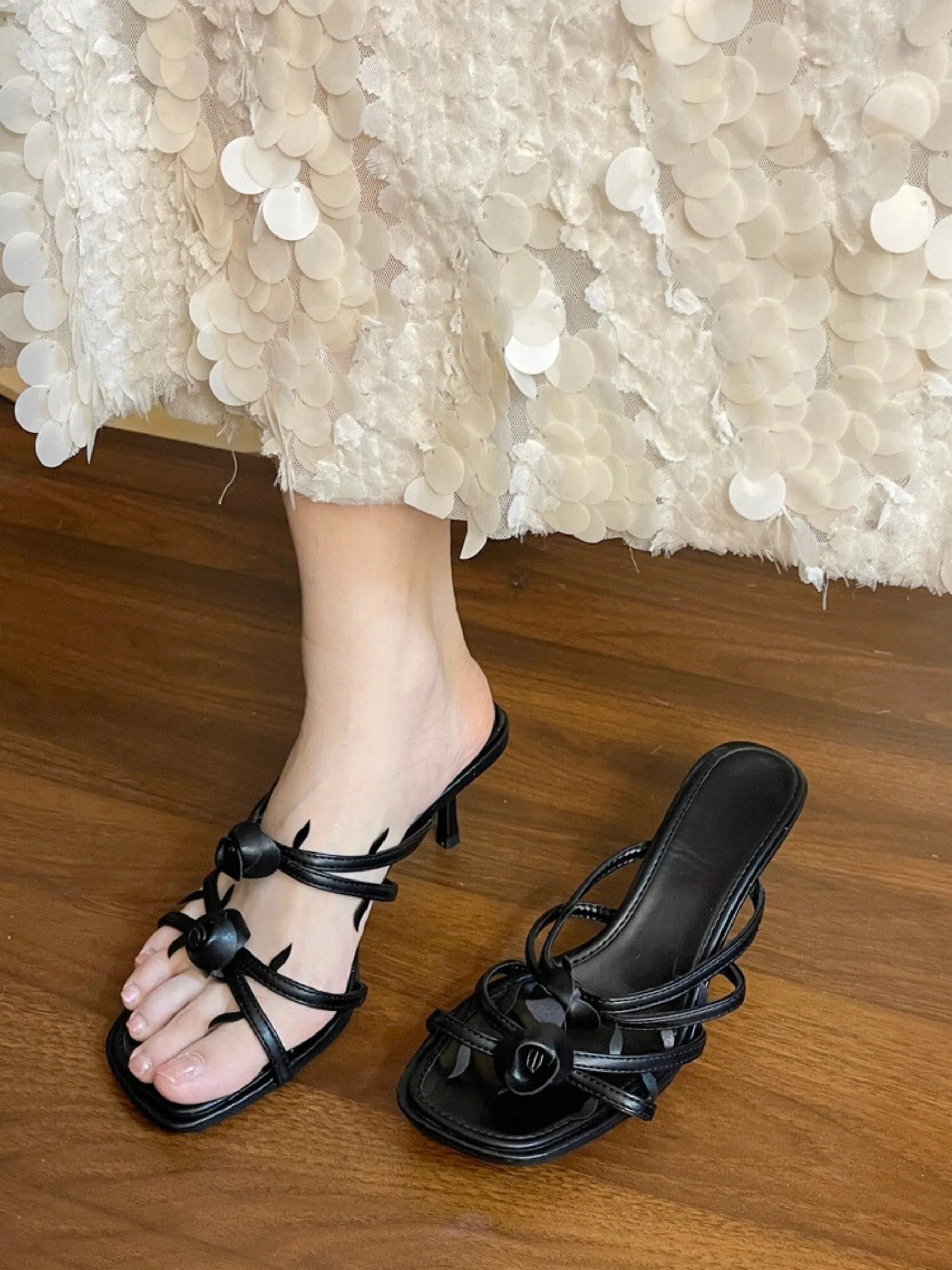 Winifred Floral Sandals