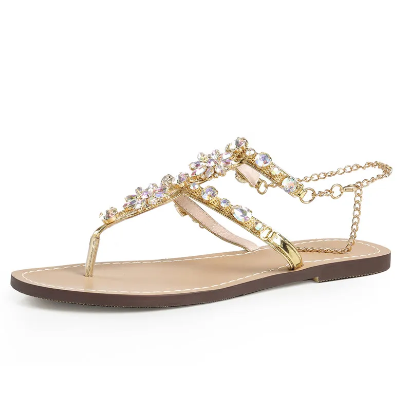 Women's Summer Gladiator Flat Sandals