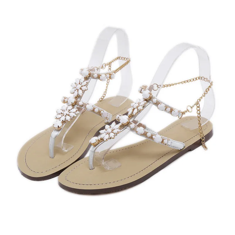 Women's Summer Gladiator Flat Sandals