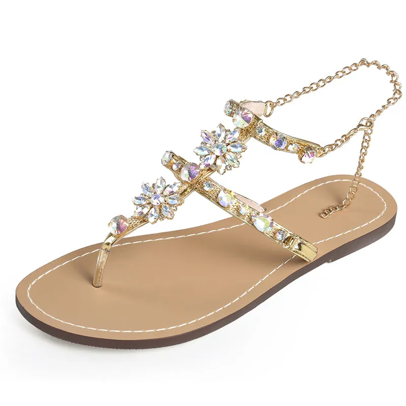 Women's Summer Gladiator Flat Sandals