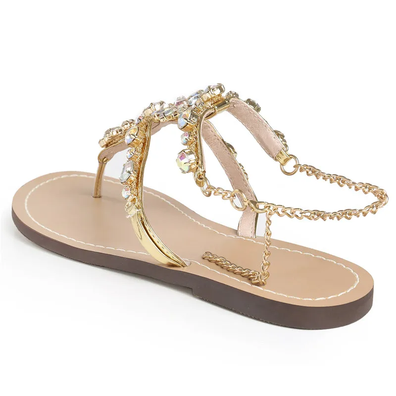 Women's Summer Gladiator Flat Sandals