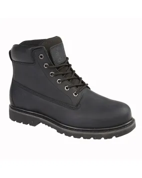 Woodland 6 Eye Padded Utility Work Boots